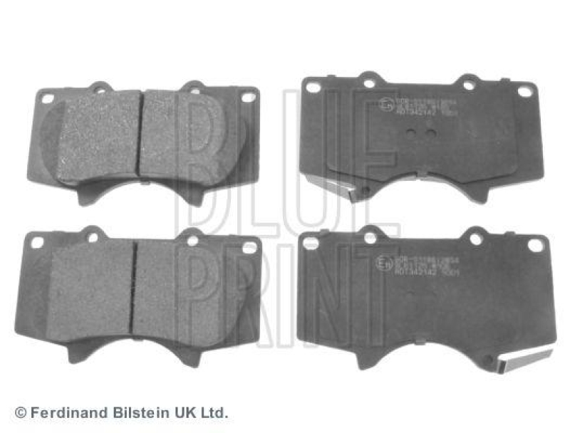 BLUE PRINT ADT342142 Bremsbelagsatz f&uuml;r TOYOTA