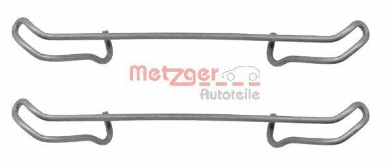 METZGER 109-1056 Zubehörsatz, Scheibenbremsbelag für FIAT/FORD