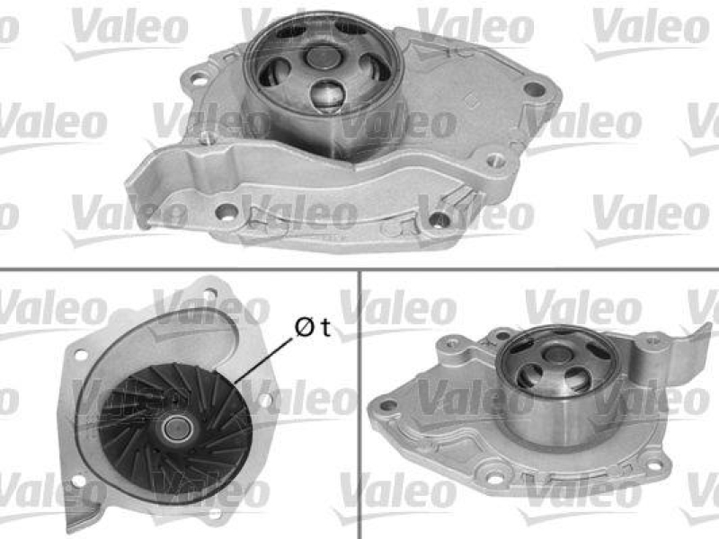 VALEO 526010 Wasserpumpe RENAULT Nissan Primera, Rena