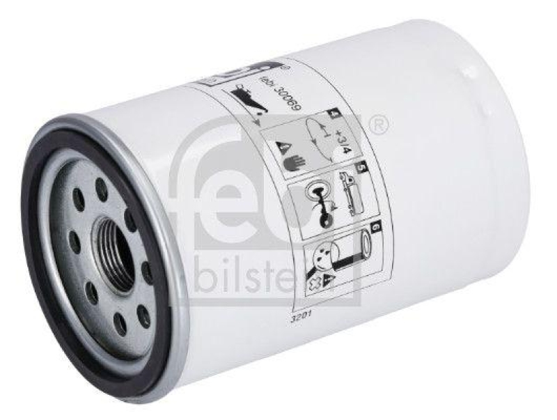 FEBI BILSTEIN 30069 Kraftstofffilter mit Dichtring für Volvo