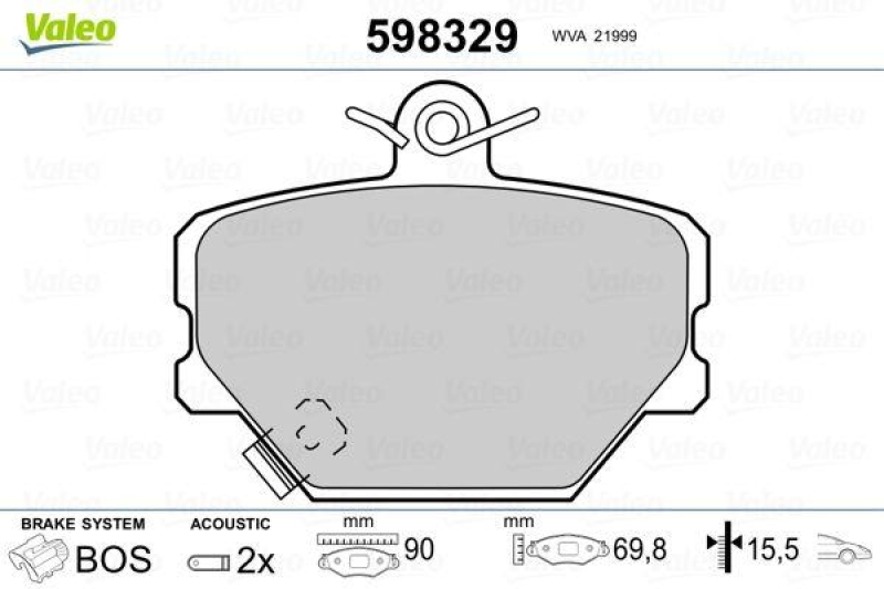 VALEO 598329 SBB-Satz PREMIUM