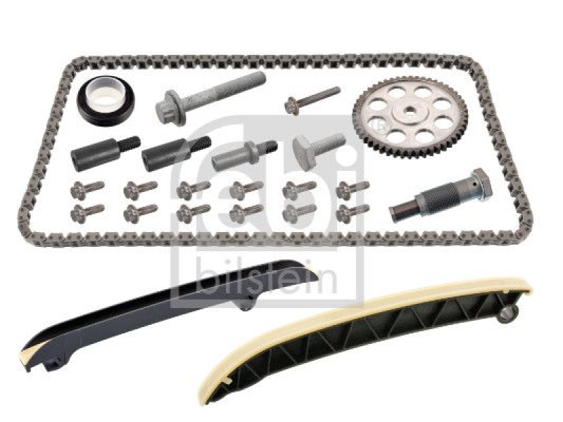 FEBI BILSTEIN 172944 Steuerkettensatz f&uuml;r Nockenwelle, mit Gleitschienen und Kettenspanner f&uuml;r VW-Audi