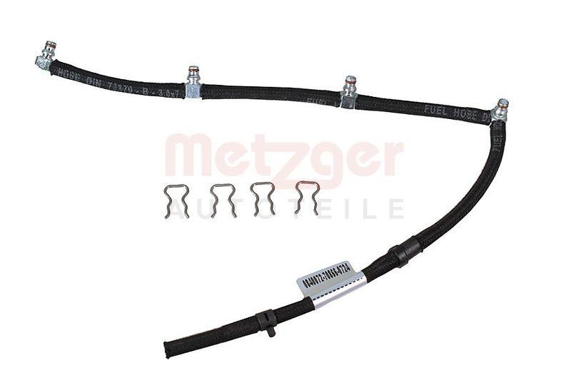 METZGER 0840072 Schlauch, Leckkraftstoff für HYUNDAI/KIA