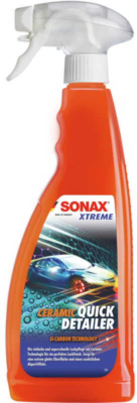 SONAX 02684000 XTREME Ceramic Quickdetailer 750ml + SONAX Coating Towel