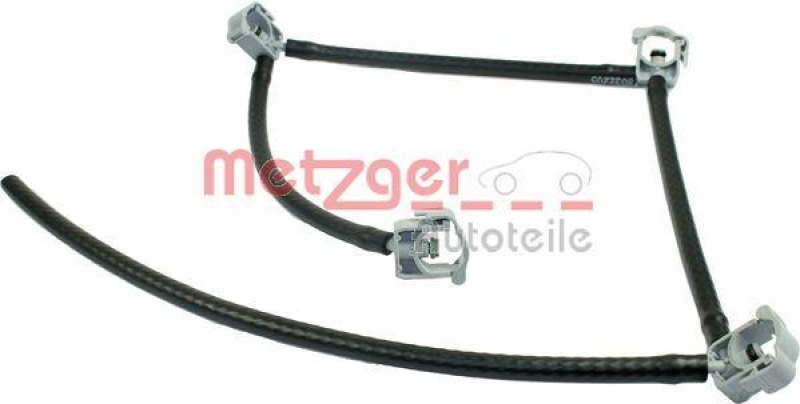 METZGER 0840073 Schlauch, Leckkraftstoff Reparatursatz für MB OHNE DRUCKVENTIL