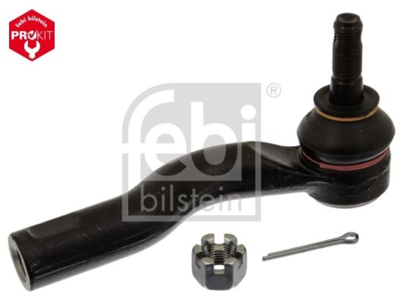 FEBI BILSTEIN 42470 Spurstangenendstück mit Kronenmutter und Splint für MAZDA