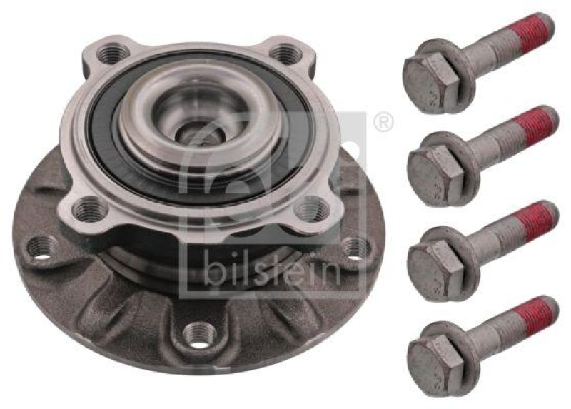 FEBI BILSTEIN 18397 Radlagersatz mit Radnabe, ABS-Impulsring und Befestigungsschrauben für BMW