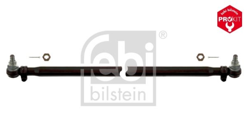 FEBI BILSTEIN 24177 Spurstange mit Kronenmuttern und Splinten für M A N