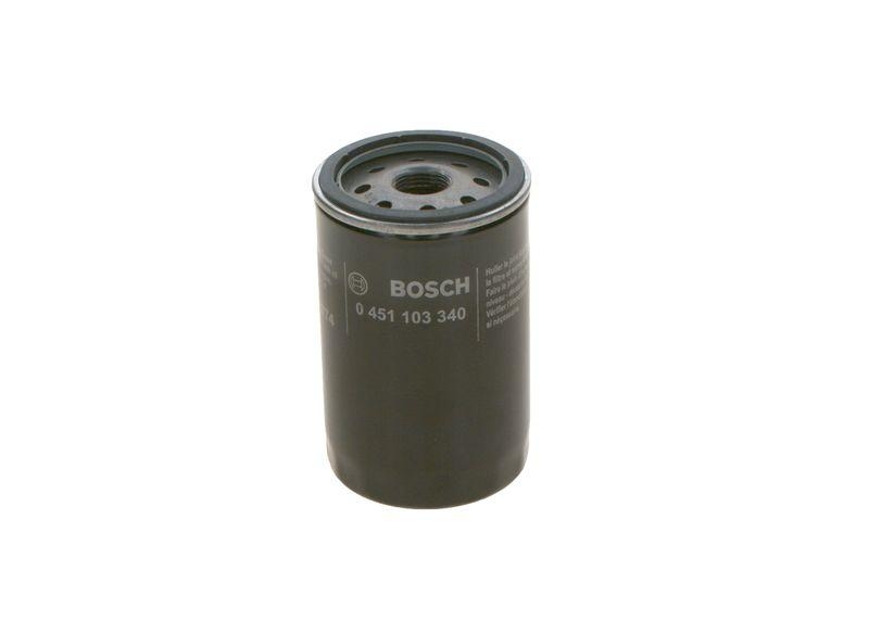 BOSCH 0 451 103 340 Ölfilter P3340 Ø 76mm Höhe 124mm