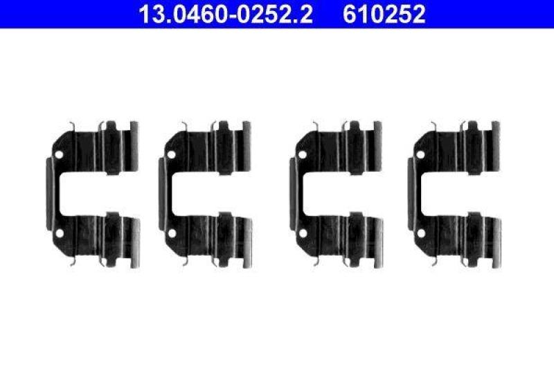 ATE 13.0460-0252.2 Belagsatz Zubehör