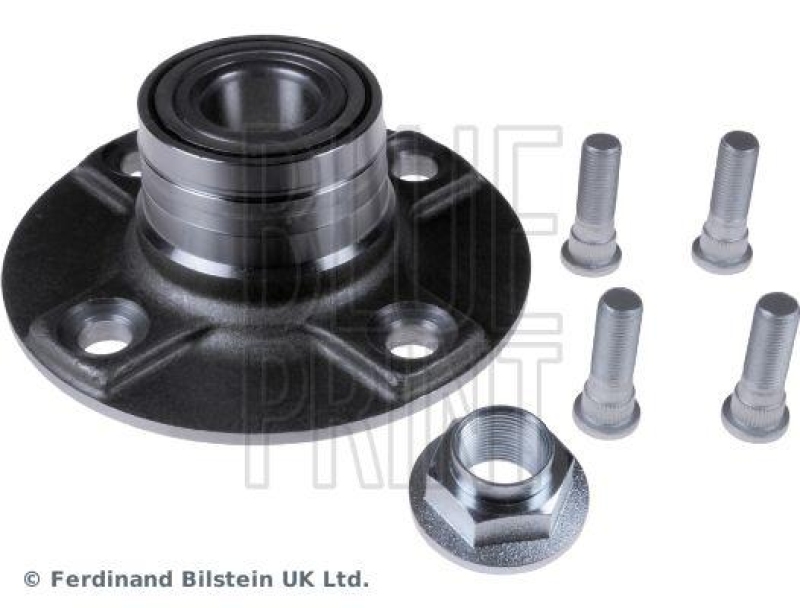 BLUE PRINT ADN18353 Radlagersatz mit Radnabe und Anbaumaterial f&uuml;r NISSAN