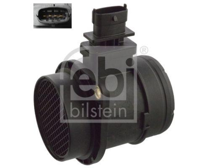 FEBI BILSTEIN 103422 Luftmassenmesser mit Gehäuse für Fiat