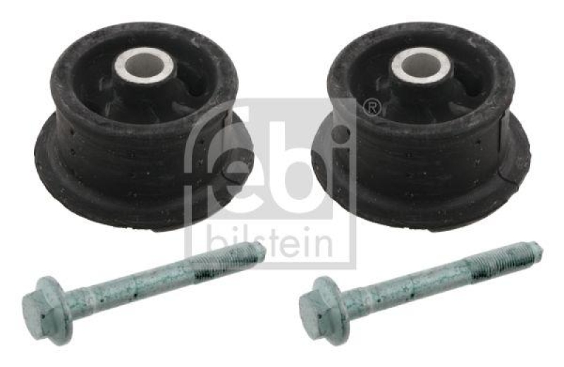 FEBI BILSTEIN 31796 Achskörperlagersatz für Hinterachsträger, mit Schrauben für VW-Audi