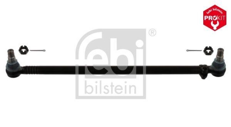 FEBI BILSTEIN 39594 Lenkstange mit Kronenmuttern und Splinten für DAF