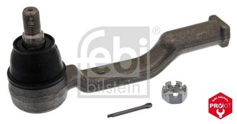 FEBI BILSTEIN 42478 Spurstangenendstück mit Kronenmutter und Splint für MAZDA