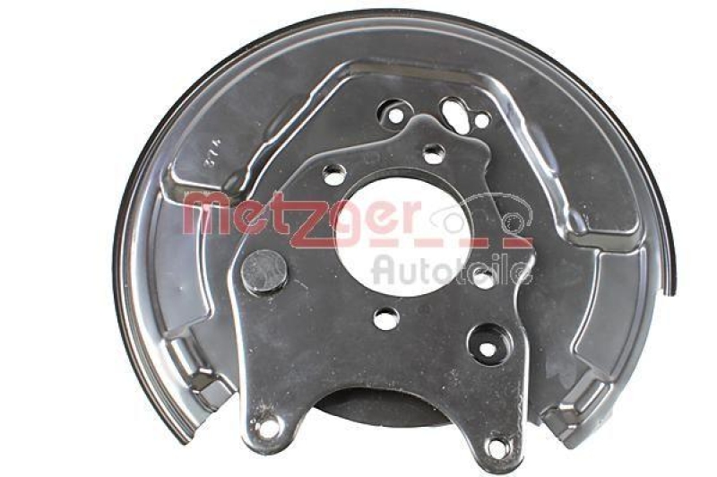 METZGER 6117075 Bremsträgerplatte für TOYOTA HA links