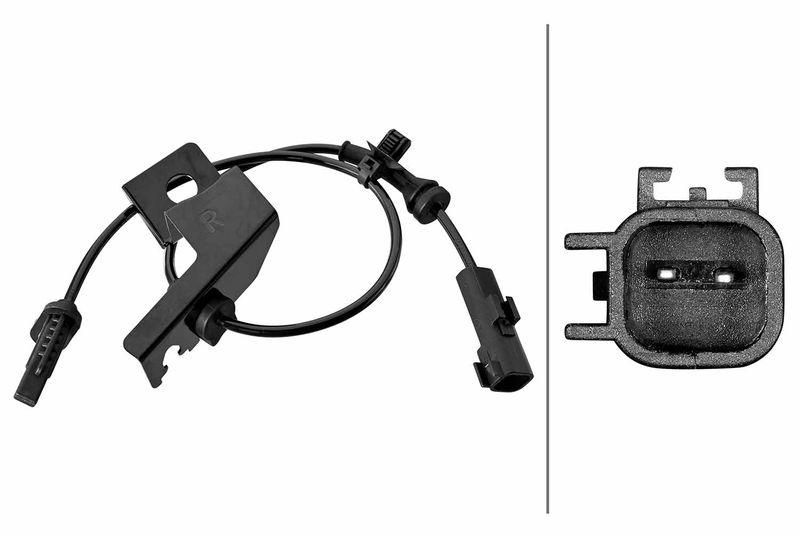 HELLA 6PU 358 218-821 Sensor, Raddrehzahl