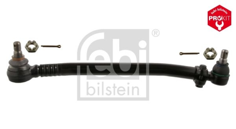 FEBI BILSTEIN 39597 Lenkstange mit Kronenmuttern und Splinten für Mercedes-Benz