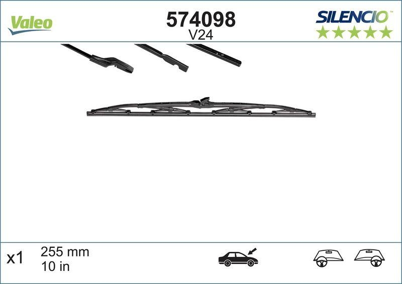 VALEO 574098 Silencio Standard (x1) V24