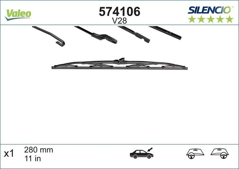 VALEO 574106 Silencio Standard (x1) V28