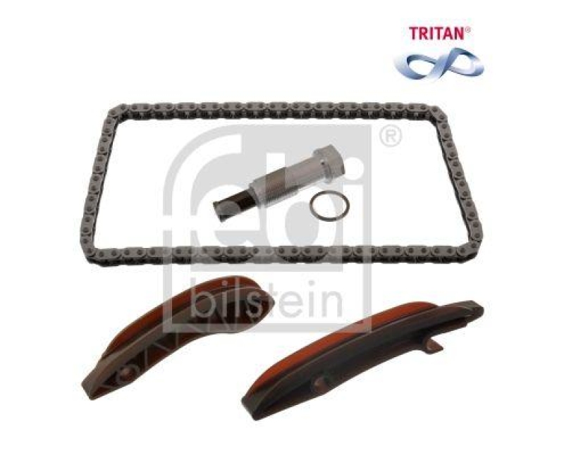 FEBI BILSTEIN 49507 Steuerkettensatz für Nockenwelle, TRITAN®-beschichtet für BMW