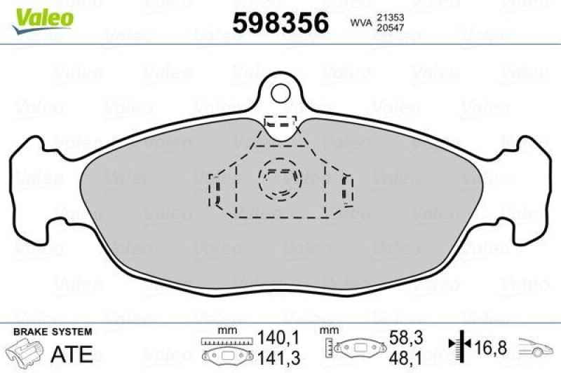 VALEO 598356 SBB-Satz PREMIUM