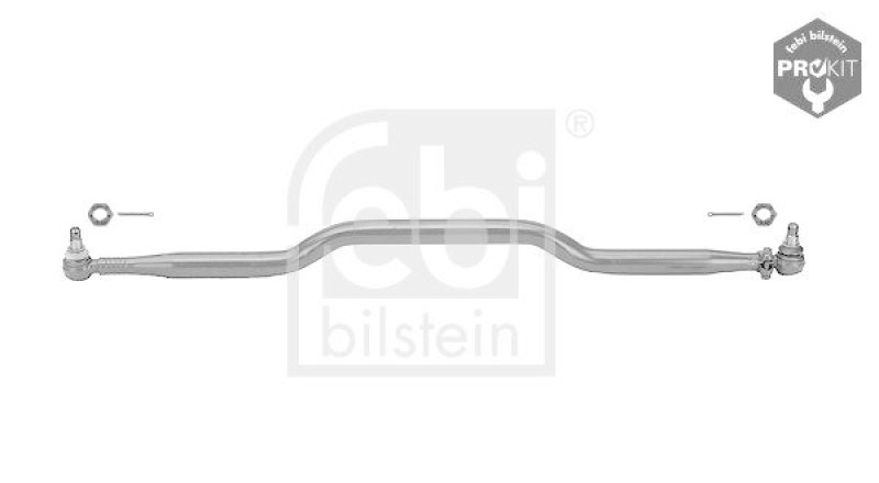 FEBI BILSTEIN 03939 Spurstange mit Kronenmuttern und Splinten für M A N