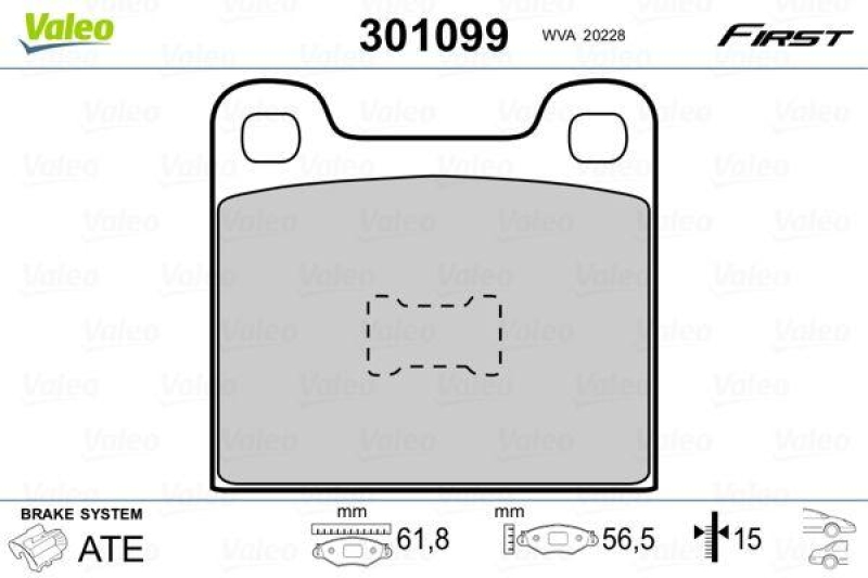 VALEO 301099 SBB-Satz FIRST