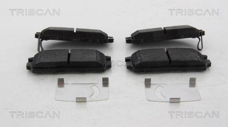 TRISCAN 8110 24032 Bremsbelag Hinten für Chevrolet, Opel