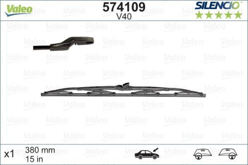 VALEO 574109 Silencio Standard (x1) V40