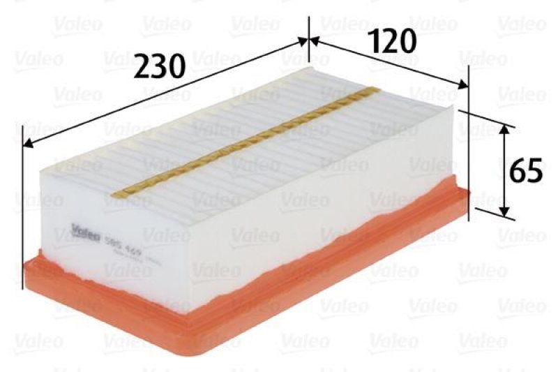 VALEO 585469 Luftfilter