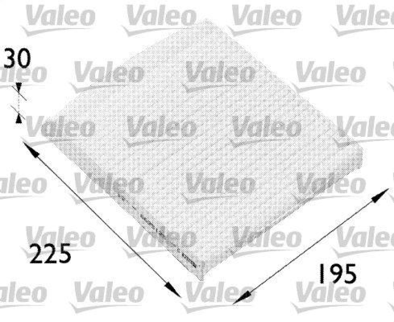 VALEO 698512 Innenraumluftfilter