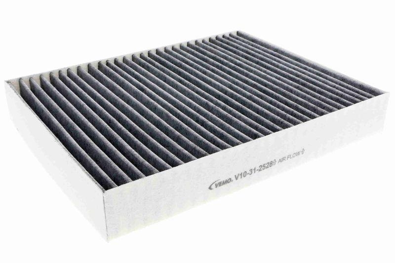 VEMO V10-31-2528 Filter, Innenraumluft 278x219x41 mm, Textilrahmen für VW