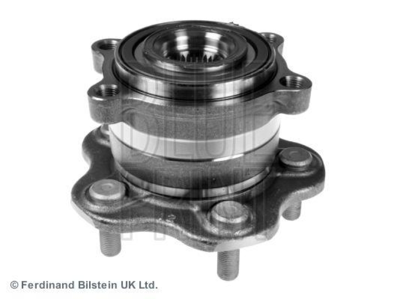 BLUE PRINT ADN18370 Radlagersatz mit Radnabe und ABS-Impulsring für NISSAN