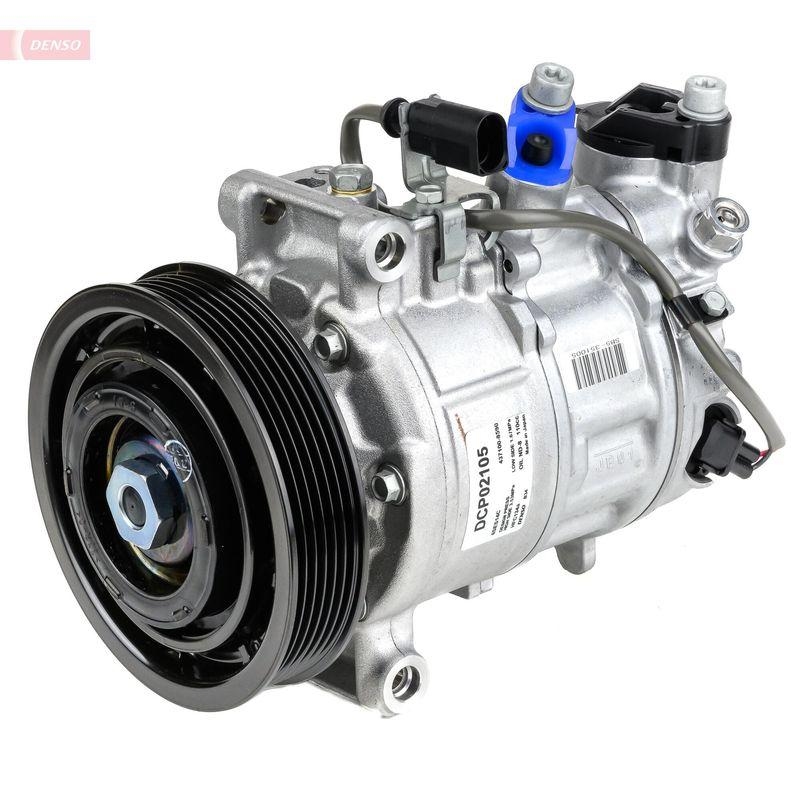 DENSO DCP02105 Kompressor A/C AUDI A4 Avant (8K5, B8) S4 quattro (BJ: 2008 - 2015)