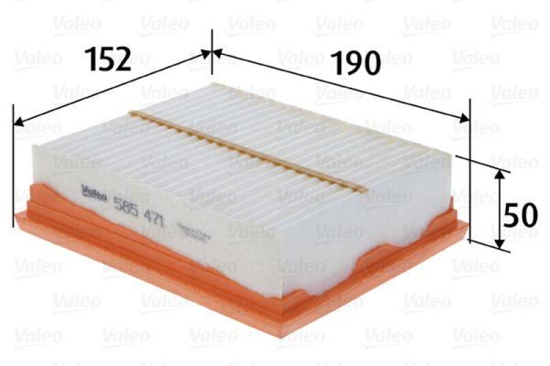 VALEO 585471 Luftfilter