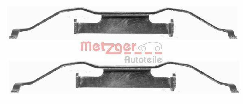 METZGER 109-1148 Zubehörsatz, Scheibenbremsbelag für ALFA/BMW