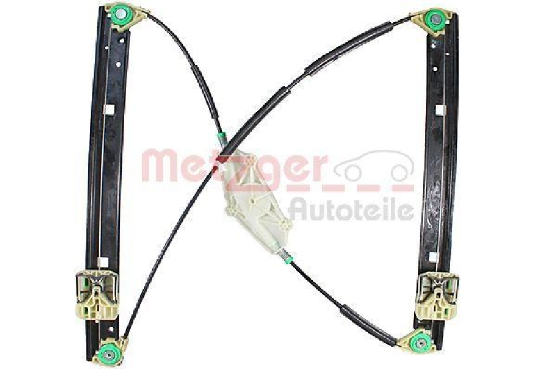 METZGER 2160743 Fensterheber Ohne Motor für AUDI hinten links