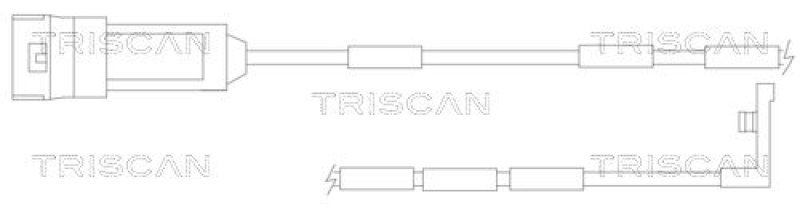 TRISCAN 8115 24001 Warnkontakt für Opel