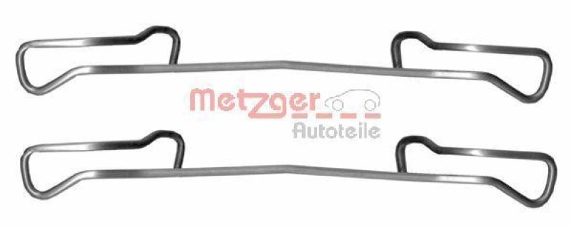 METZGER 109-1150 Zubeh&ouml;rsatz, Scheibenbremsbelag f&uuml;r OPEL