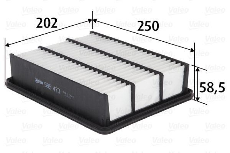 VALEO 585473 Luftfilter