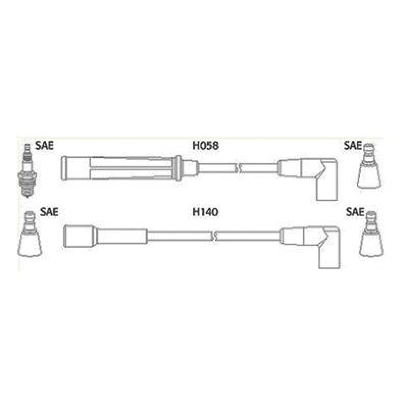 HITACHI 134360 Zündkabelsatz für RENAULT u.a.