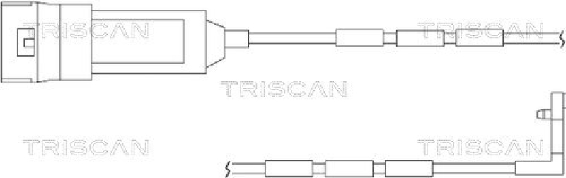 TRISCAN 8115 24009 Warnkontakt für Opel