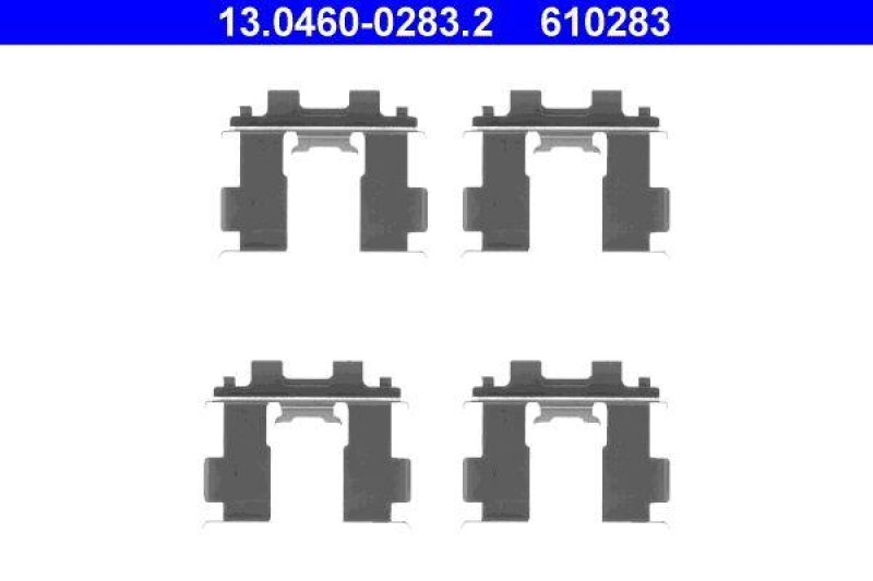 ATE 13.0460-0283.2 Belagsatz Zubehör