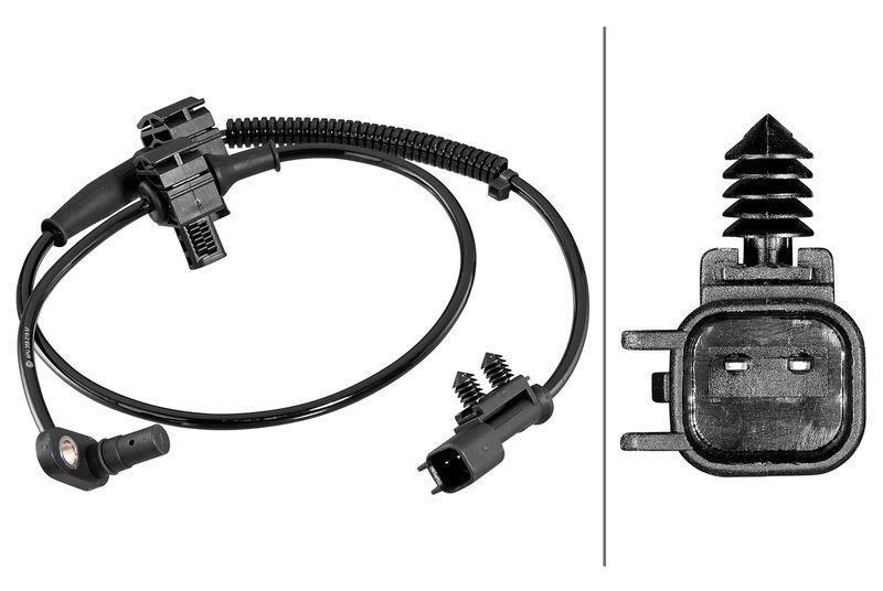 HELLA 6PU 358 218-971 Sensor, Raddrehzahl