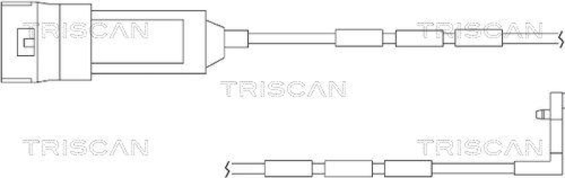 TRISCAN 8115 24009 Warnkontakt für Opel