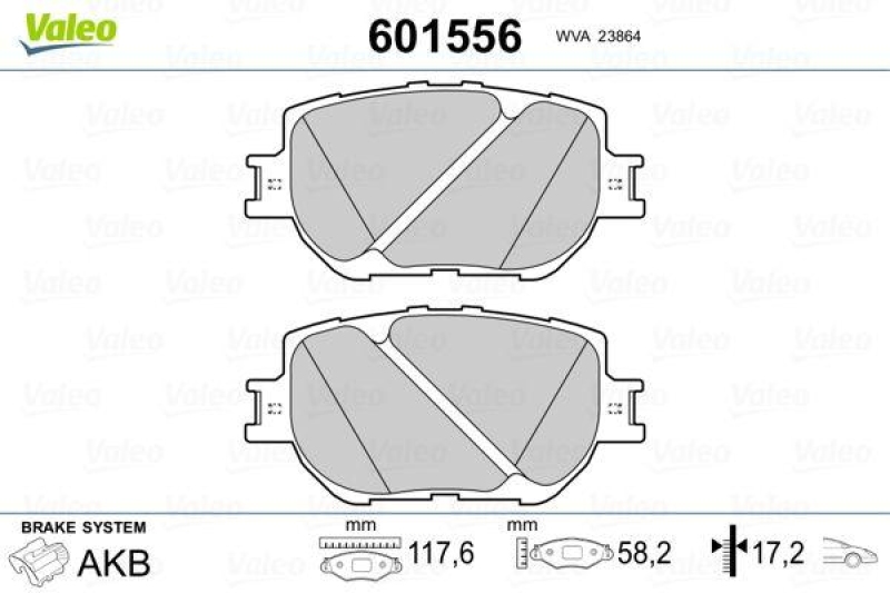 VALEO 601556 SBB-Satz PREMIUM