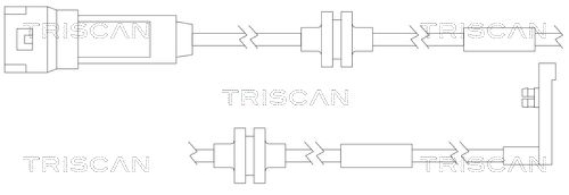 TRISCAN 8115 24014 Warnkontakt für Opel