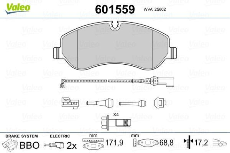 VALEO 601559 SBB-Satz PREMIUM