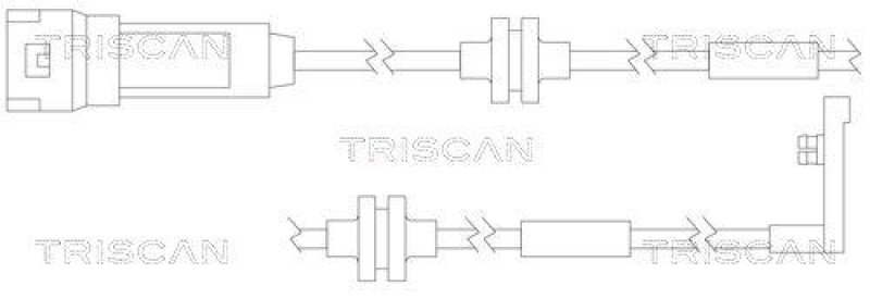 TRISCAN 8115 24014 Warnkontakt für Opel